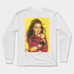 Lindsay Lohan Long Sleeve T-Shirt